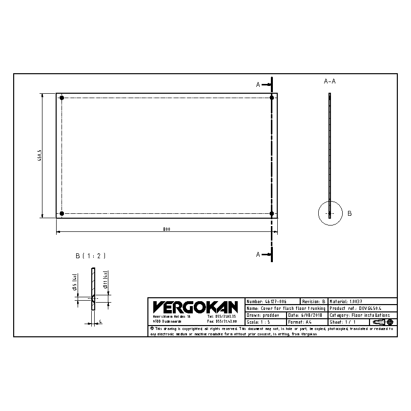 COMMERCIAL DOVG450.4